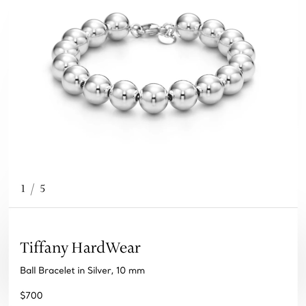Silver Ball Bracelet